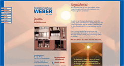 Desktop Screenshot of bestattungen-weber.de